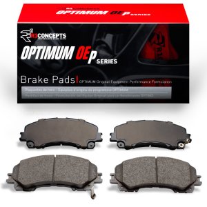 Infiniti Q60 Brake Pads - Front - R1 Concepts - Optimum OE - `14-`25